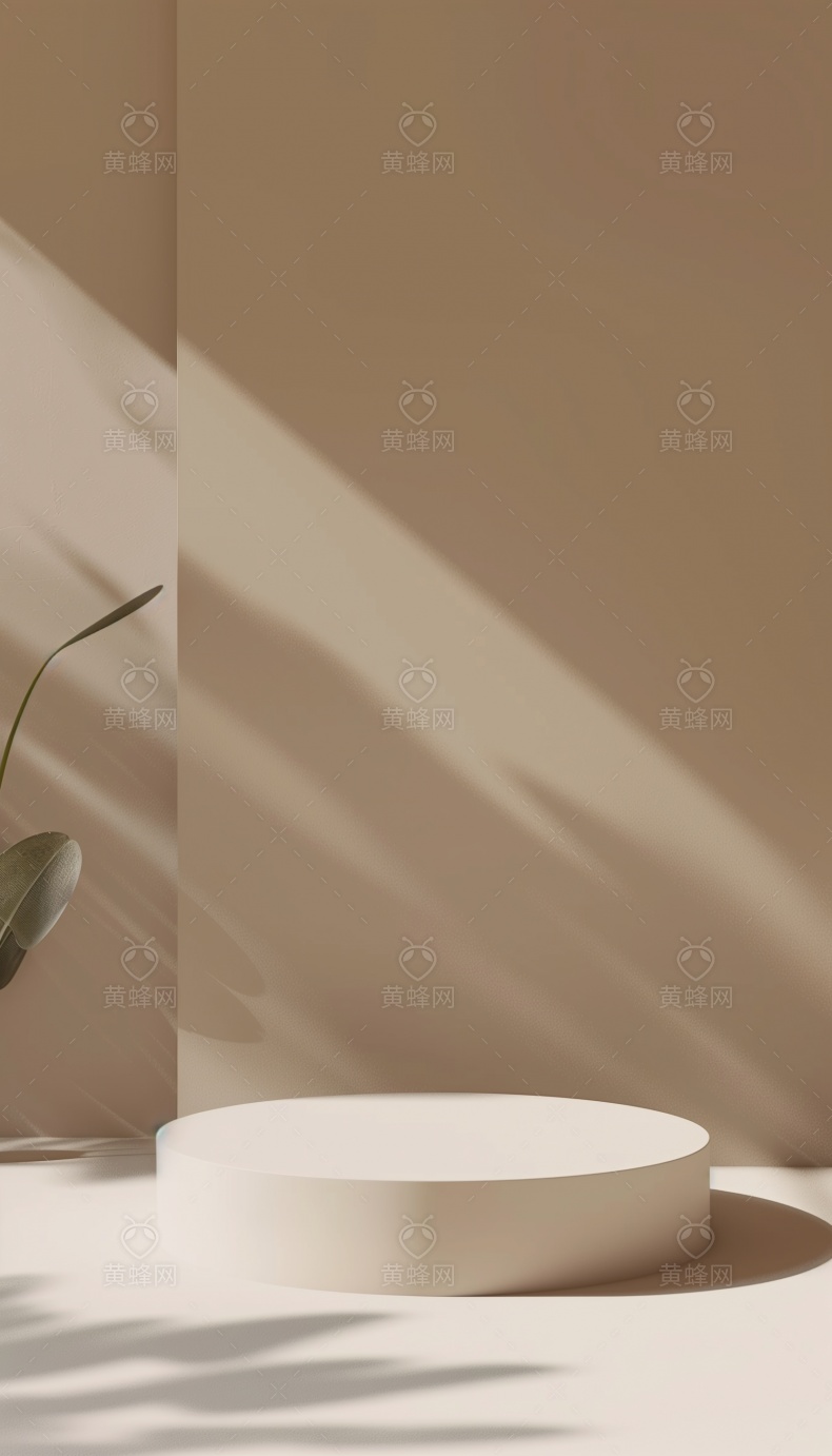 室内3D简约场景背景图片素材 - 素材 - 黄蜂网 - 原创可商用设计作品