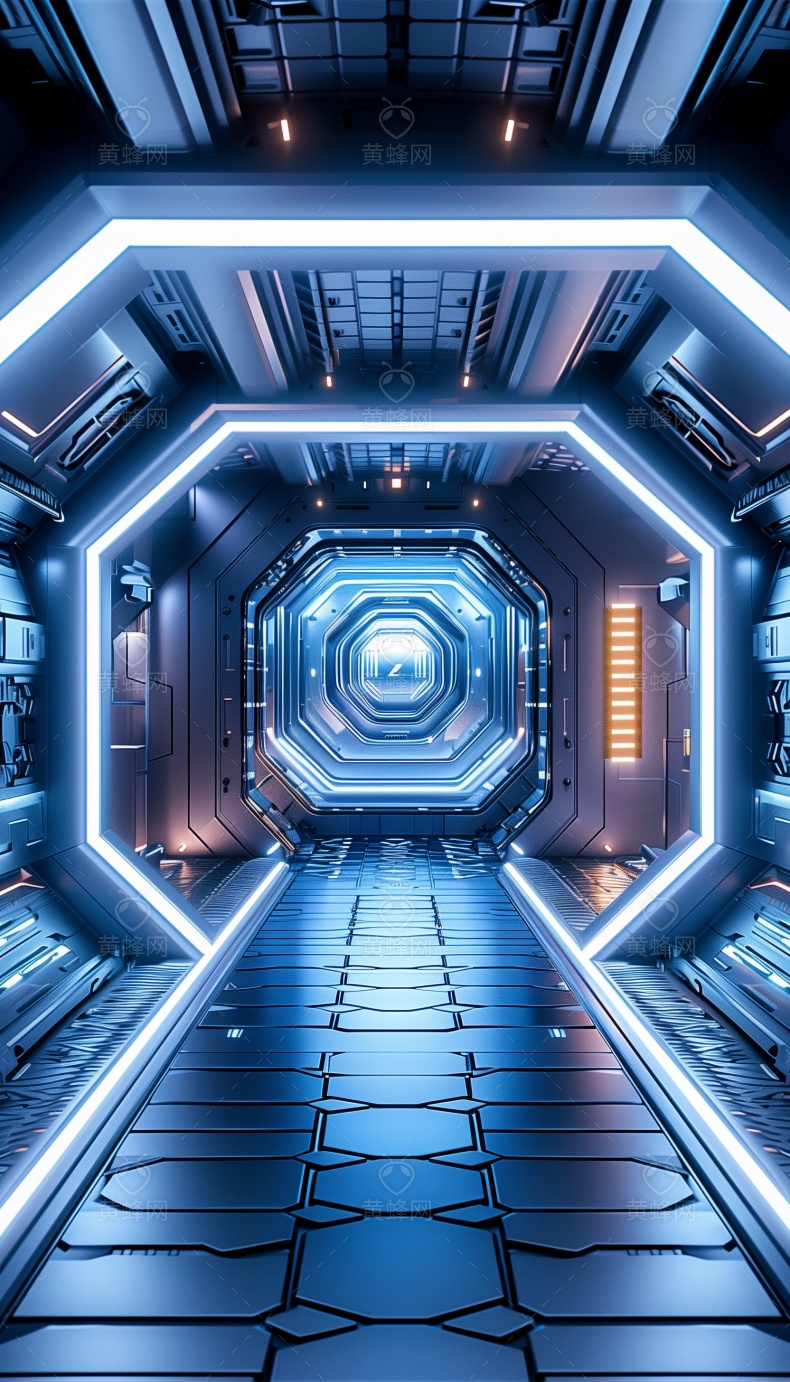 ai生成空间站内部科技场景背景图片素材 - 素材 - 黄蜂网 - 原创可商用设计作品