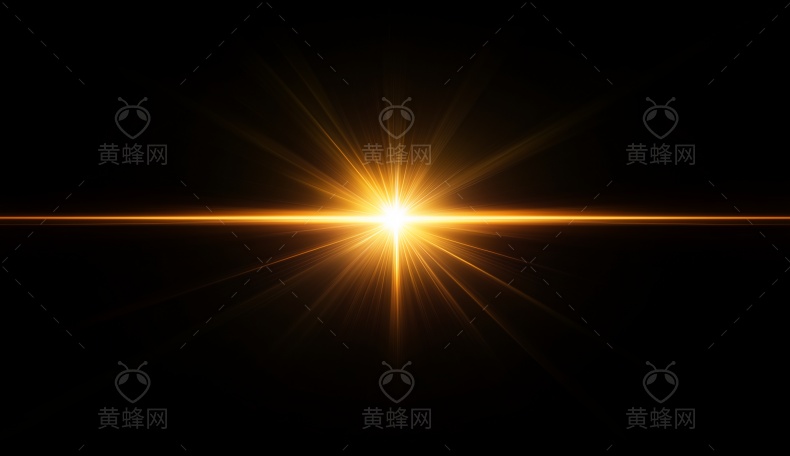 ai生成金色光效图片素材 - 素材 - 黄蜂网 - 原创可商用设计作品