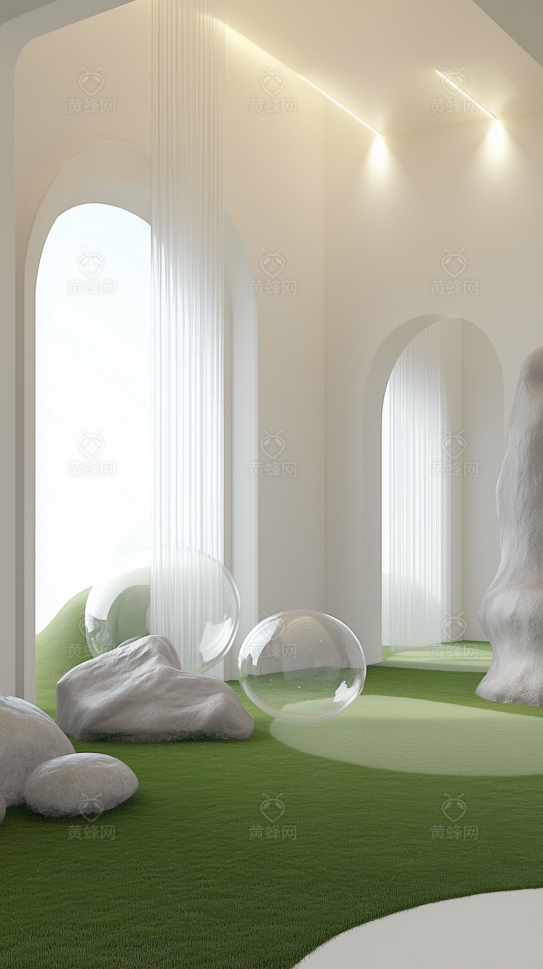 ai生成室内暖色创意直播间背景图片素材 - 素材 - 黄蜂网 - 原创可商用设计作品